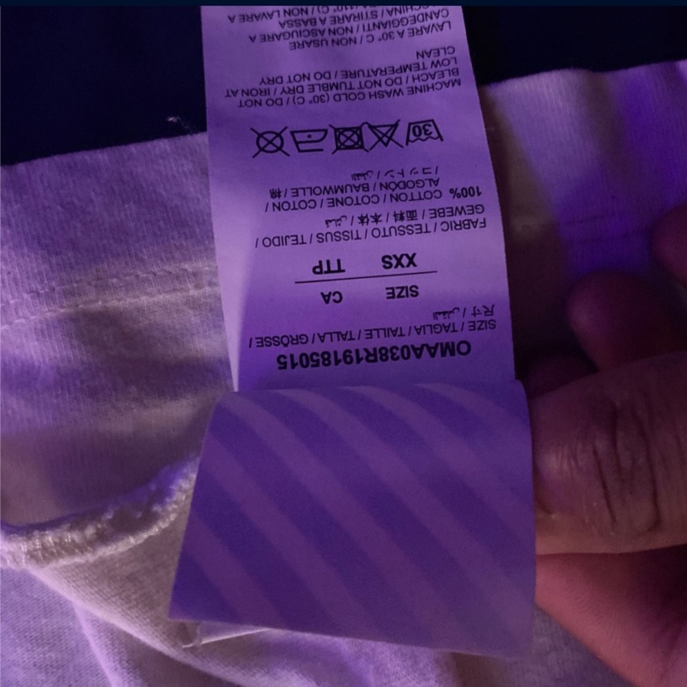 OFF-WHITE “IMPRESSIONISM” TEE - Picture 3 of 4